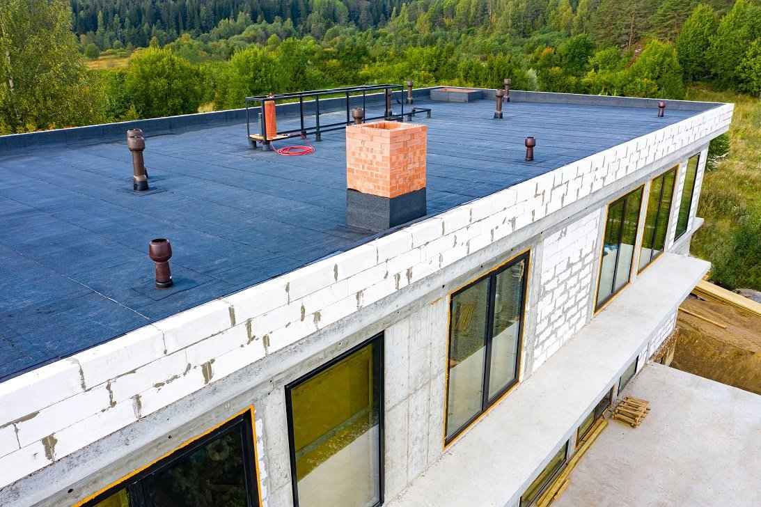 commercial EPDM roofing membrane system